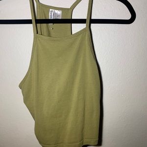 H&M Green Halter Tank
